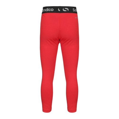 (7-8 Years, Red) Sondico Boys 3/4 Tights 1