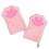 (pink) Cat Paw Gloves - Quick Dry Pet Bath Towel, Microfiber 1