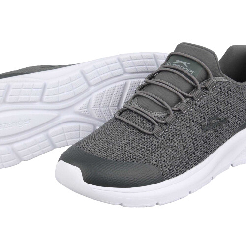 Slazenger (8 UK, Grey/White) Slazenger Mens Rotate Trainers 1