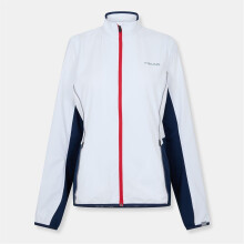 (20 UK, White/Red) Head Womens/Ladies Club Logo Full Zip Track Jacket