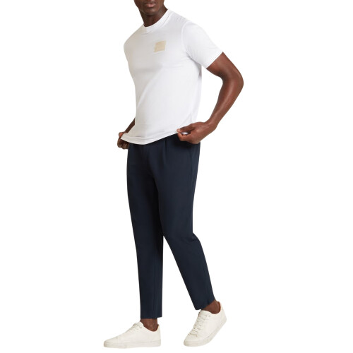 Ted Baker (32R, Navy) Ted Baker Mens Textured Trousers 1