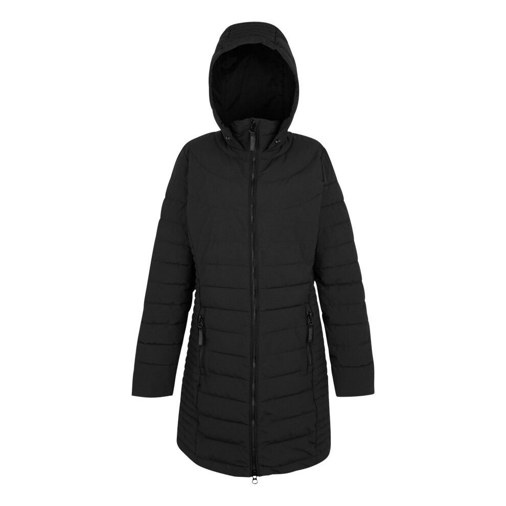 Regatta (10 Uk, Black) Womens/Ladies Andria Padded Jacket
