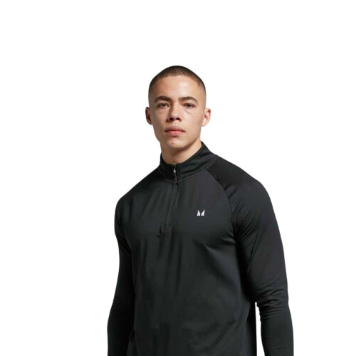 Myprotein (M, Black) MyProtein Mens Raglan Active Top 2