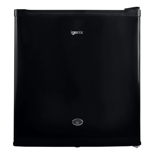 Igenix 41L Counter Top Fridge with Lock Black 41L