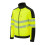 Dunlop (M, Yellow/Black) Dunlop Mens Hi-Vis Soft Shell Jacket 3