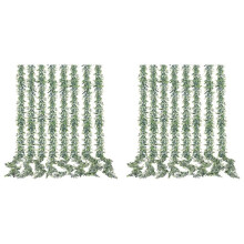 Artificial Eucalyptus Garland 16Pack Eucalyptus Greenery Garland Faux Hanging Plants Vines, 6 Feet/Strand for Decor
