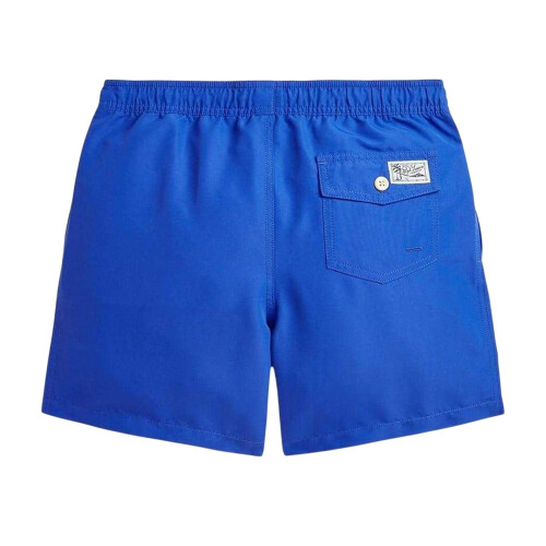 Ralph Lauren (5 Years, Blue) Ralph Lauren Boys Embroidered Logo Regular Swim Shorts 1