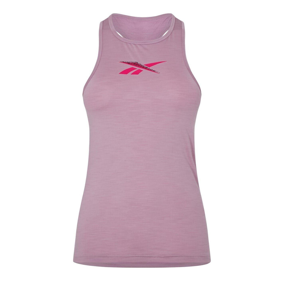 Reebok (Xs, Pink) Womens/Ladies Barbie Graphic Print Tank Top