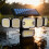 Weatherproof Plastic Solar Wall Lamp 6 Panels Automatic-1 6