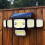 Weatherproof Plastic Solar Wall Lamp 6 Panels Automatic-1 9