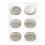 Antislip Drum Skin Covers  Vibration Damping Shock-Brown 1