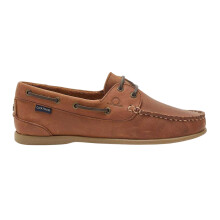 (6 UK, Dark Tan) Chatham Womens/Ladies Leather Boat Shoes