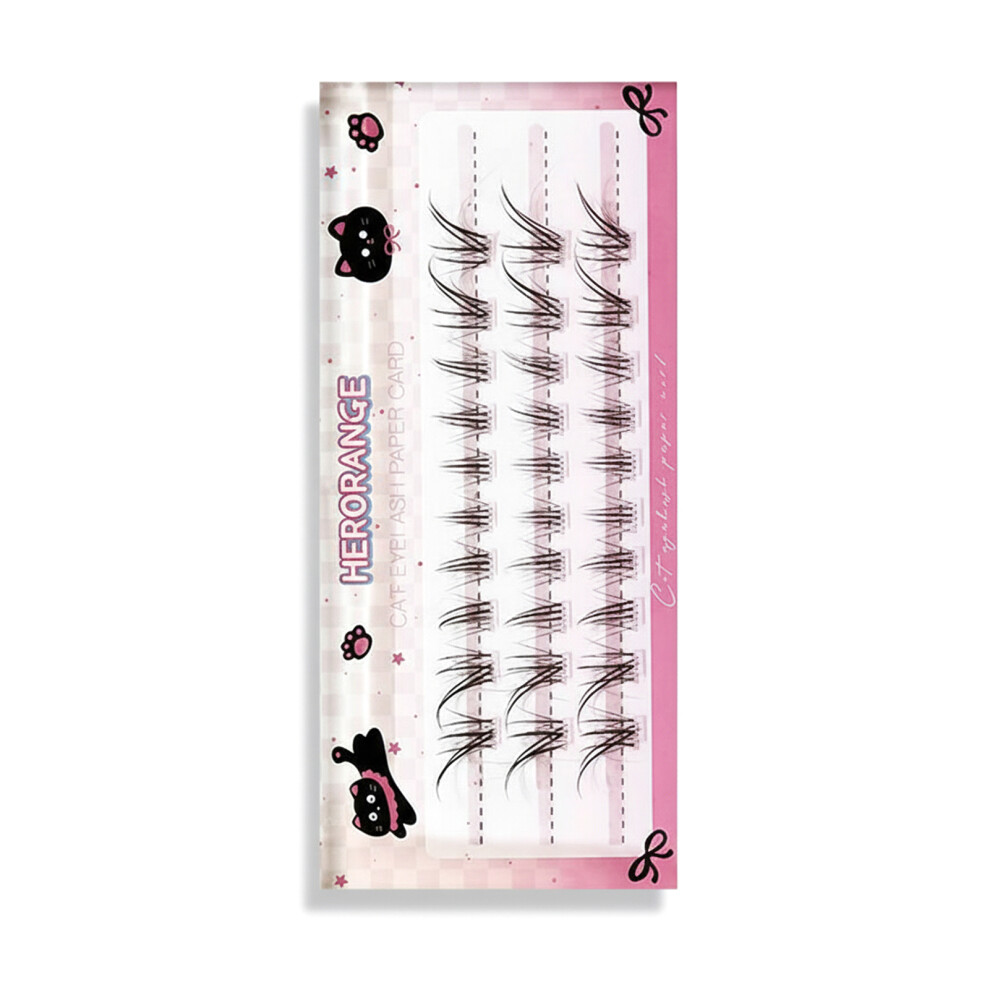 Roc-Electron (24 Cluster) Fluffy Volume False Eyelashes For Women