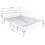Seconique Ronan 4'6" Bed - Waxed Pine 8