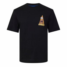 (M, Black) Hugo Boss Mens Nizzerio Pizza T-Shirt