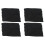 400 x Adjustable Black Nylon Cable Tie L 15cm 1