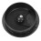 30 Pcs Round Plastic Computer Desk Cable Grommet Hole Cover 50mm Black 8