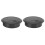 30 Pcs Round Plastic Computer Desk Cable Grommet Hole Cover 50mm Black 4