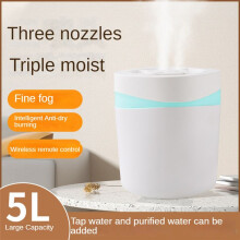 5L Humidifier with Colorful Night Light USB Air Humidifier Purification Spray Hydrating Humidifier for Bedroom Desktop