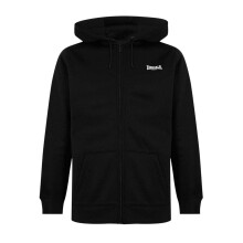 (3XL, Black) Lonsdale Mens Essential Regular Full Zip Hoodie