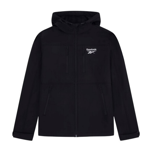 Reebok (M, Black) Reebok Mens Logo Windbreaker