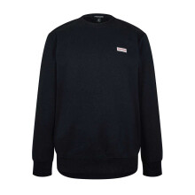(M, Black) True Religion Mens Logo Fleece Lined Sweatshirt