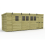 17 x 5 Pent Shed Tanalised (Double Door, With Windows) 2