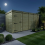 17 x 5 Pent Shed Tanalised (Single Door, No Windows) 3