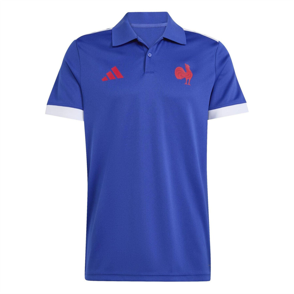 Adidas (M, Light Blue) Mens 2026 France Ffr Home Shirt