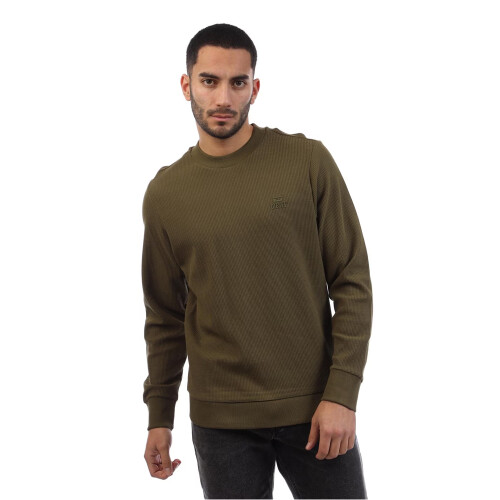 Diesel (S, Brown) Diesel Mens Ribbed Sweatshirt 2