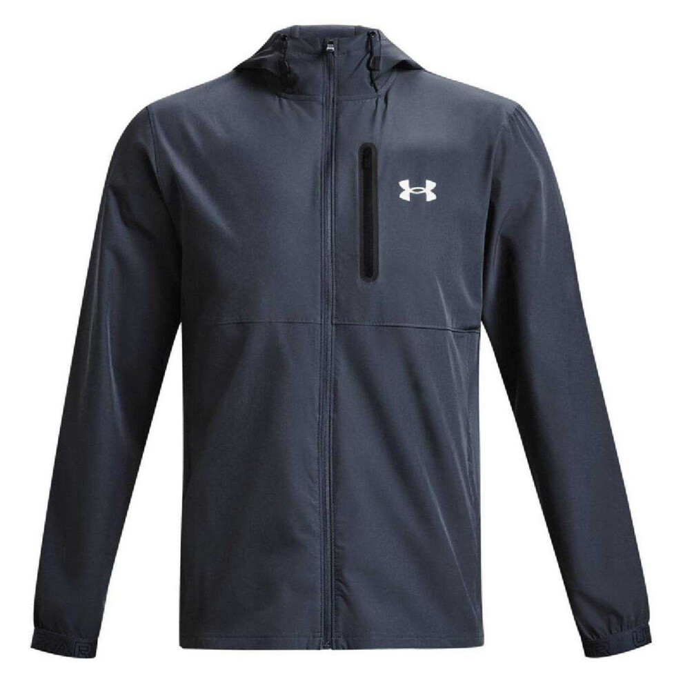 Under Armour (Xl, Grey) Mens Lightweight Track Jacket