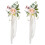 2pcs Wedding Chair Sash Back Decoration With-Champagne 1