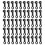 50Pcs Brake Bleeder Screw Cap Rubber Grease Fitting Cap Car Zerk 1