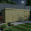 18 x 4 Pent Shed Tanalised (Double Door, No Windows) 3