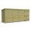 18 x 4 Pent Shed Tanalised (Double Door, No Windows) 2