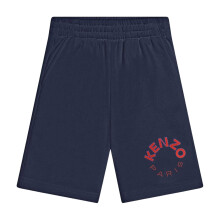 (12 Years, Navy) Kenzo Childrens/Kids Logo Sweat Shorts