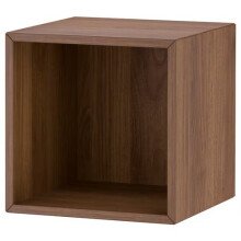 IKEA EKET Storage Cabinet-Brown walnut 35x35x35cm