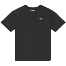 (7-8 Years, Black) Wrangler Childrens/Kids Festival Badge T-Shirt