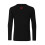 (7-8 Years, Black) Sondico Boys Thermal Collared Base Layer Top 2