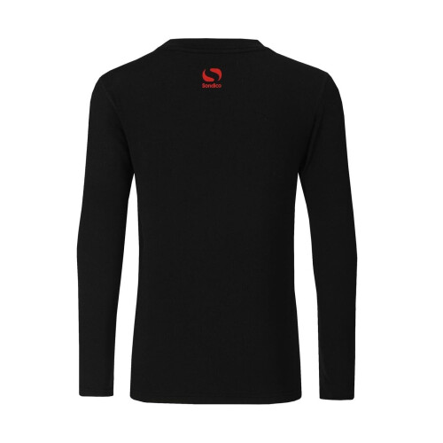 (5-6 Years, Black) Sondico Boys Thermal Collared Base Layer Top 1