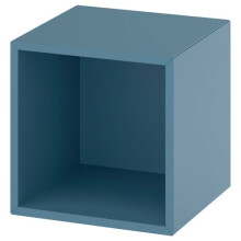 IKEA EKET Cabinet-Dark Grey Blue 35x35x35cm