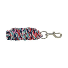 (2m, White/Green/Navy/Red) Hy Three Toned Lead Rope