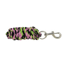 (2m, Black/Pink/Green) Hy Three Toned Lead Rope