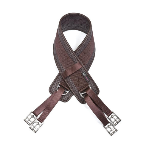 (48in, Brown) HyCOMFORT Humane Waffle Girth
