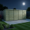 18 x 4 Pent Shed Tanalised (Single Door, No Windows) 3