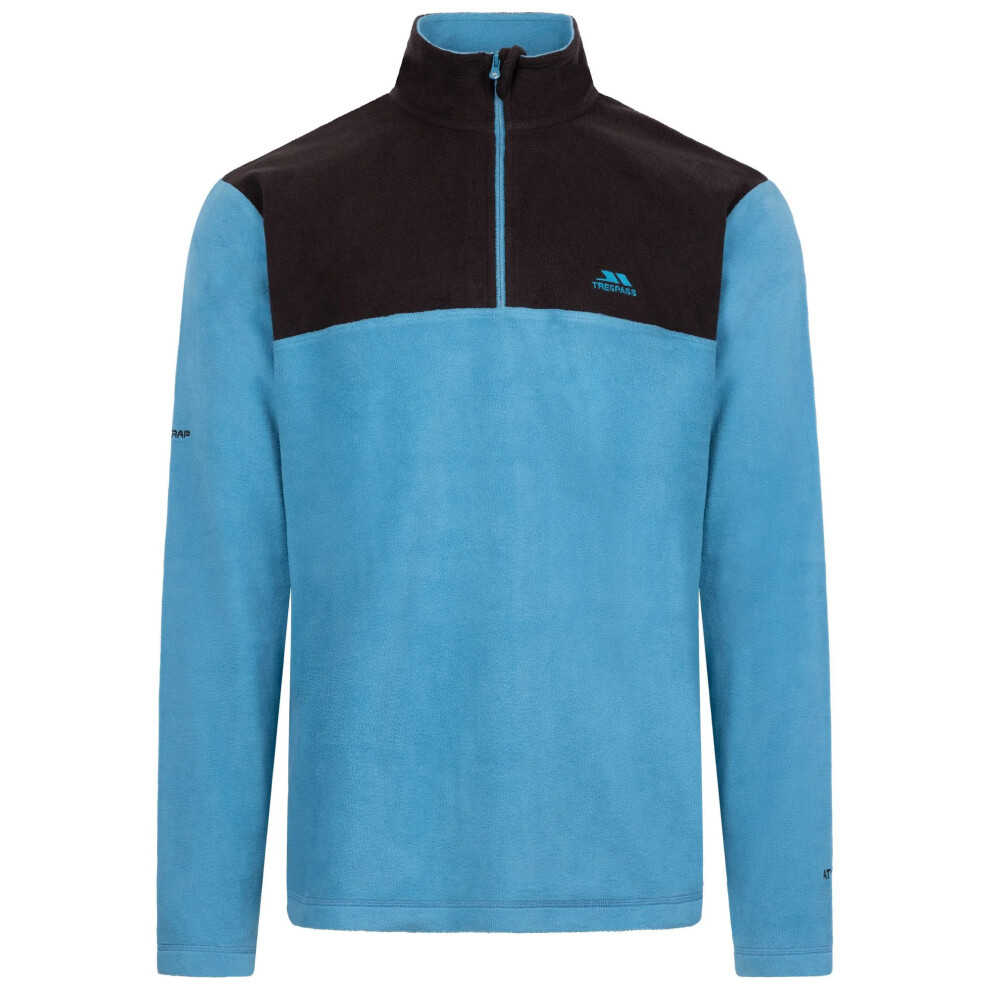 Trespass (Xs, Bondi Blue) Mens Curtiston At100 Fleece Top