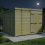 9 x 10 Pent Shed Tanalised (Double Door, No Windows) 3