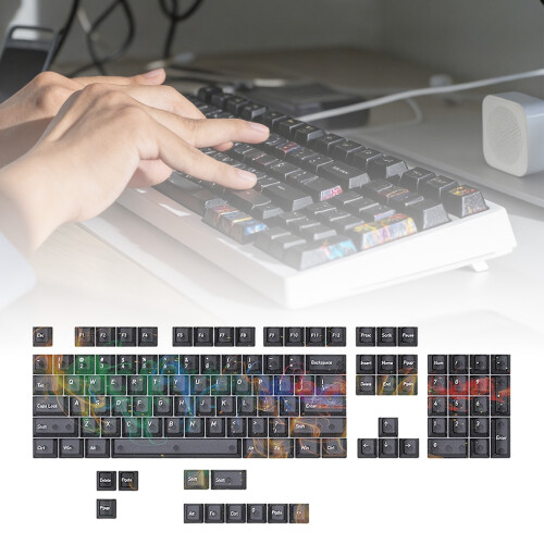 Komplettset mit 115 Tasten, durchsichtige-Modell B 2