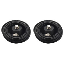 2X Antenne de Voiture Mobile Toit Magnétique Base de Montage 5M 16,4 Pieds RG58 Câble Coaxial UHF Mâle