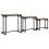 VidaXL vidaXL Nesting Coffee Table 3 pcs Artisan oak Engineered wood 4